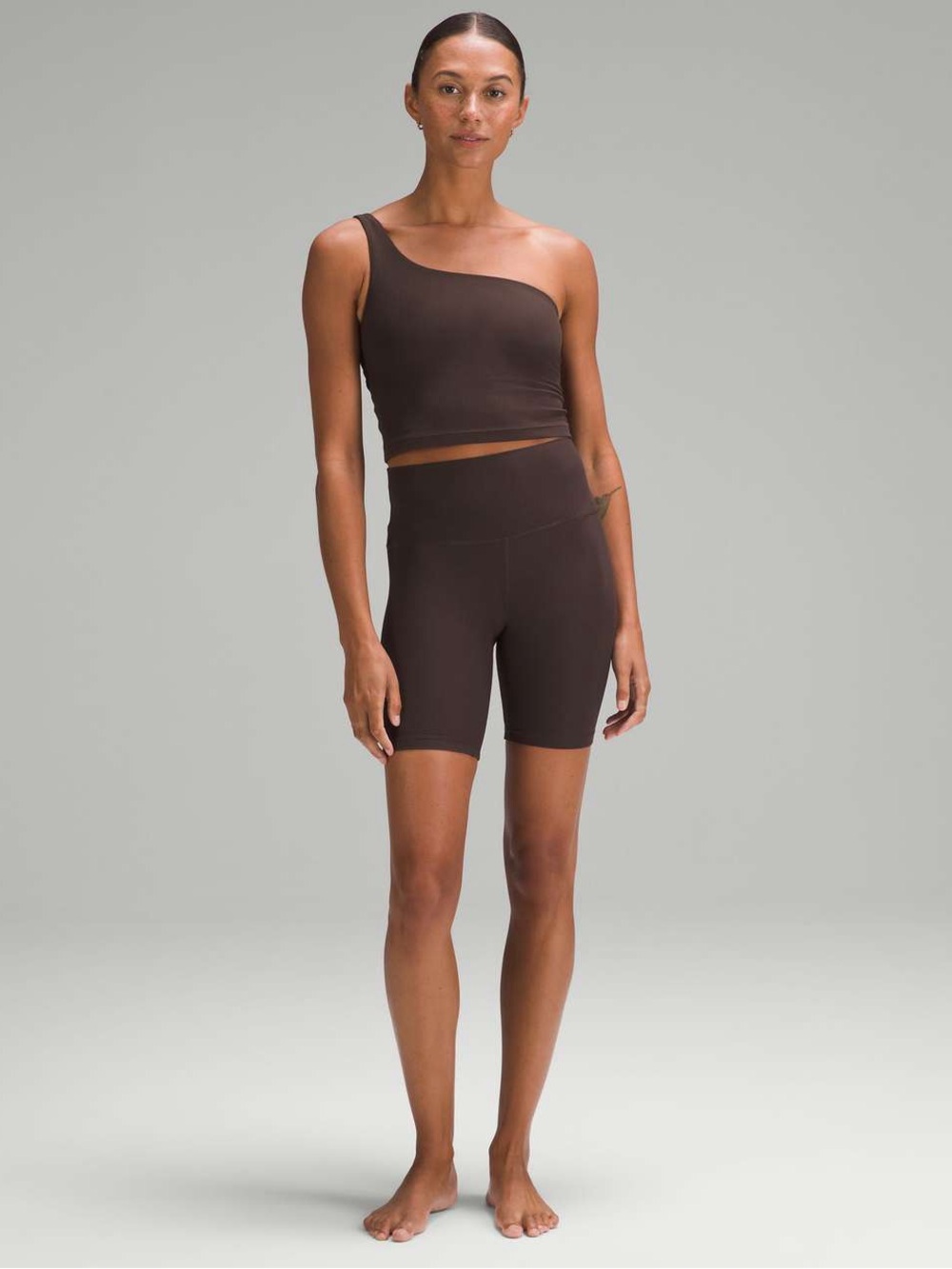 Lululemon Ribbed Nulu Asymmetrical Yoga Tank Top
